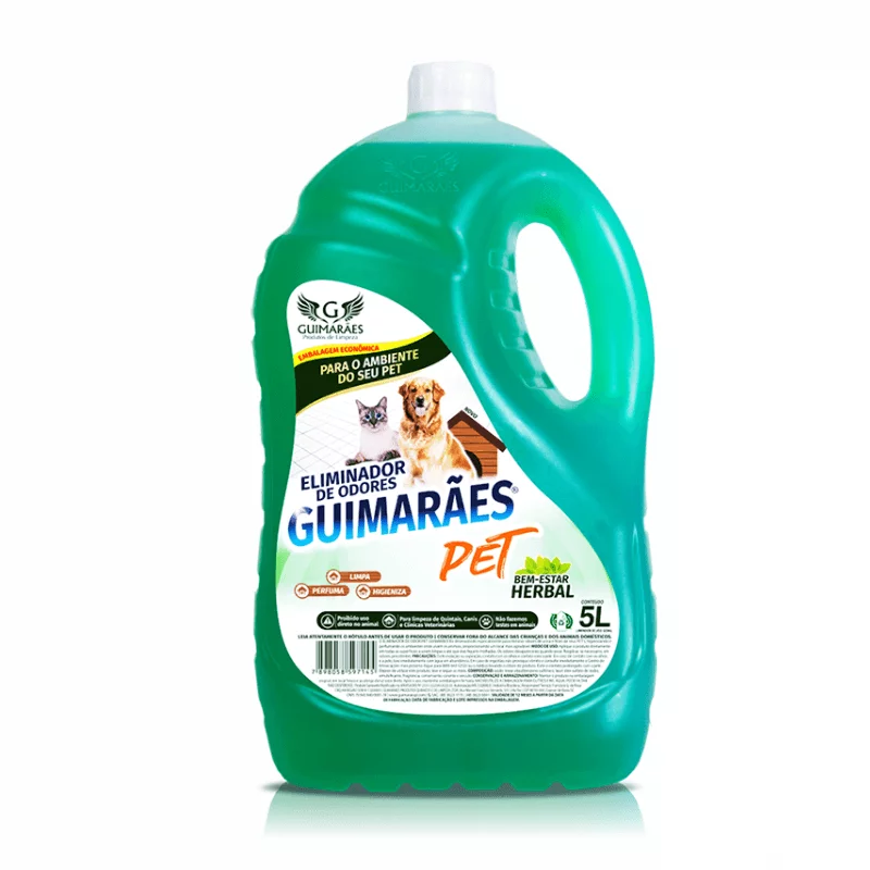 ELIMINADOR DE ODORES PET HERBAL 5L GUIMARAES